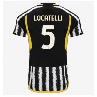 Camiseta Juventus Manuel Locatelli #5 Primera Equipación Replica 2023-24 mangas cortas